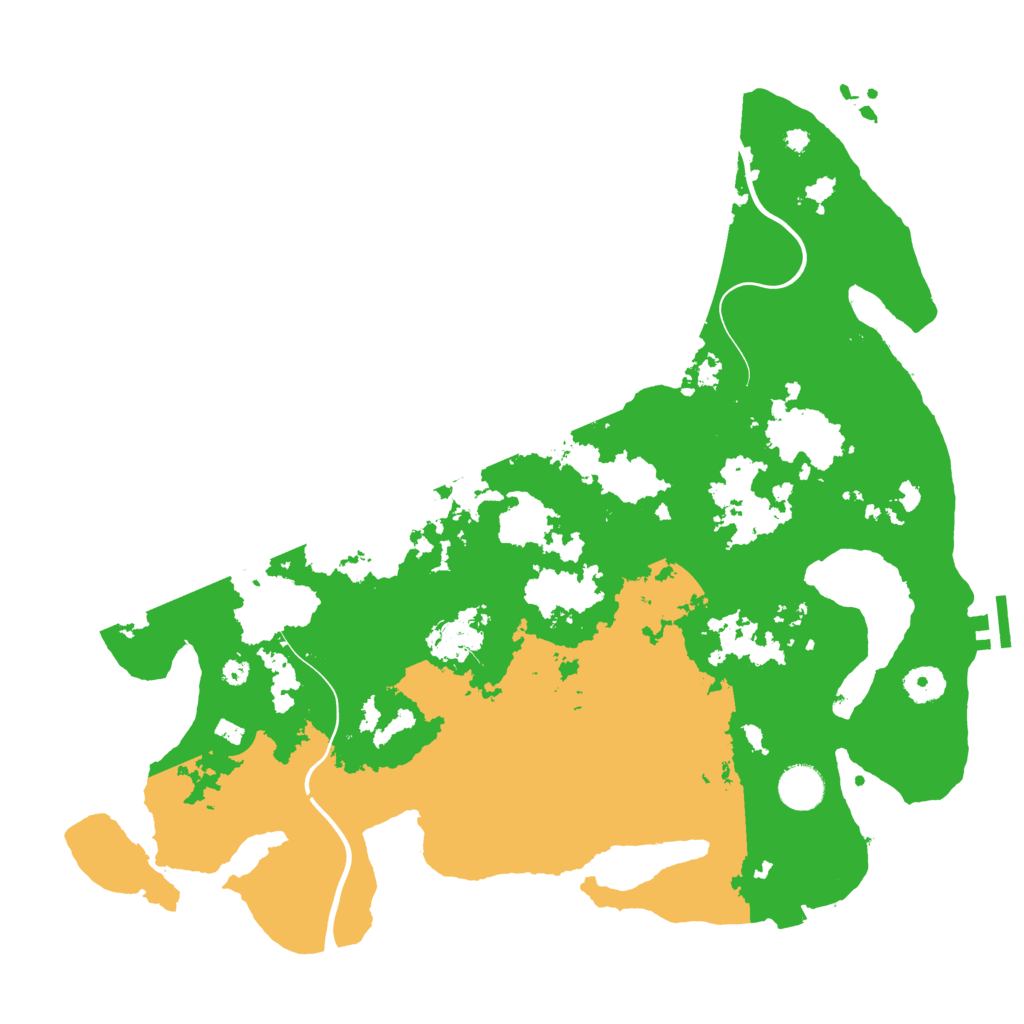 Biome Rust Map: Procedural Map, Size: 3950, Seed: 1562371298