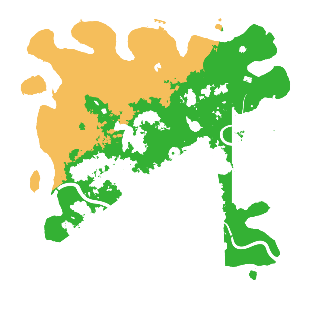 Biome Rust Map: Procedural Map, Size: 4000, Seed: 1714786964