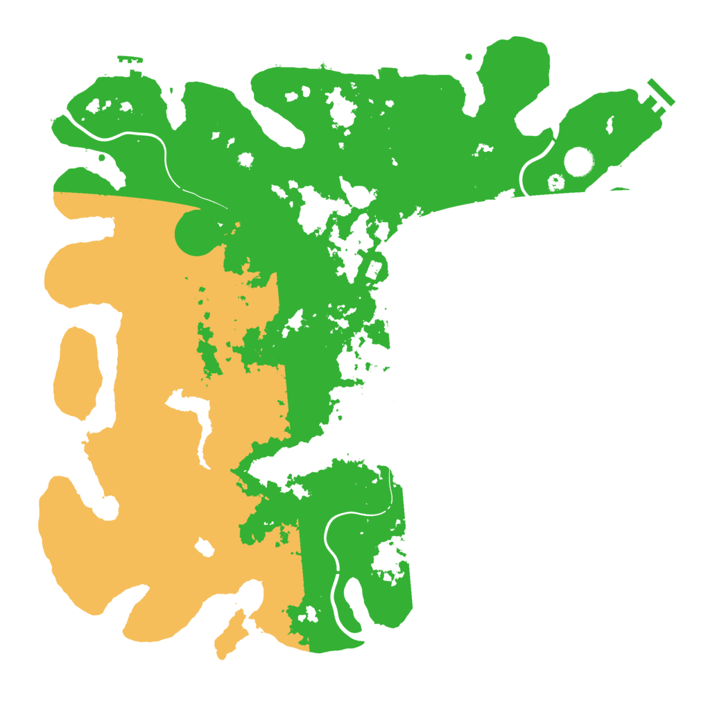 Biome Rust Map: Procedural Map, Size: 4250, Seed: 839714269