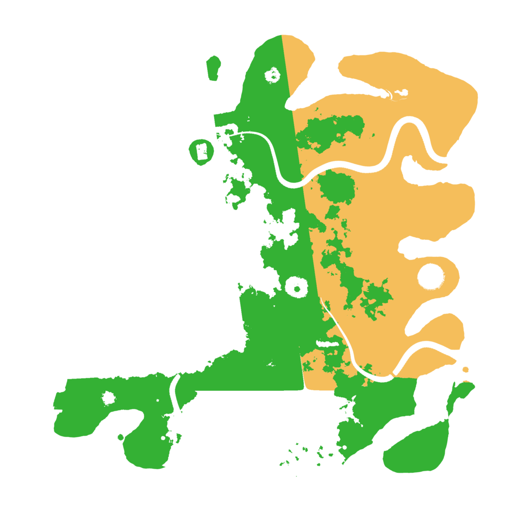 Biome Rust Map: Procedural Map, Size: 3500, Seed: 1776970302