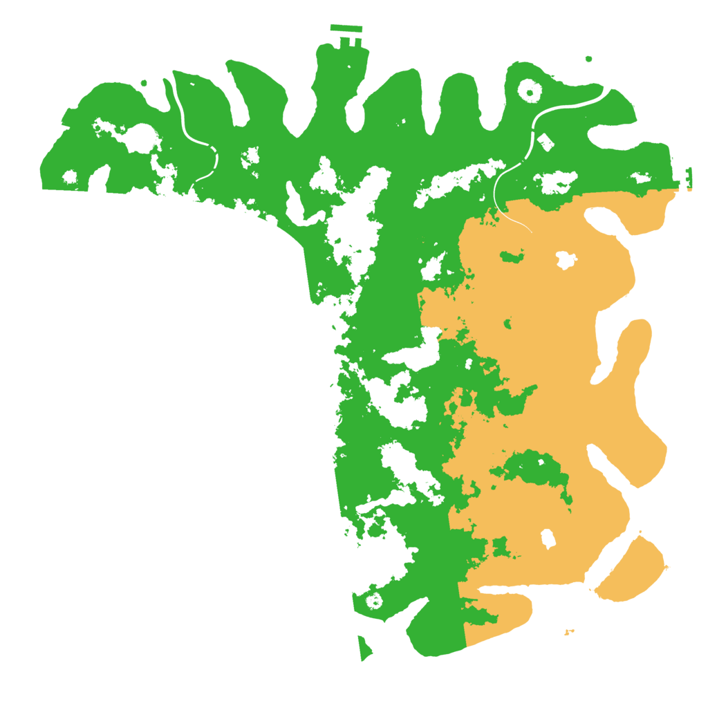Biome Rust Map: Procedural Map, Size: 4500, Seed: 773034224