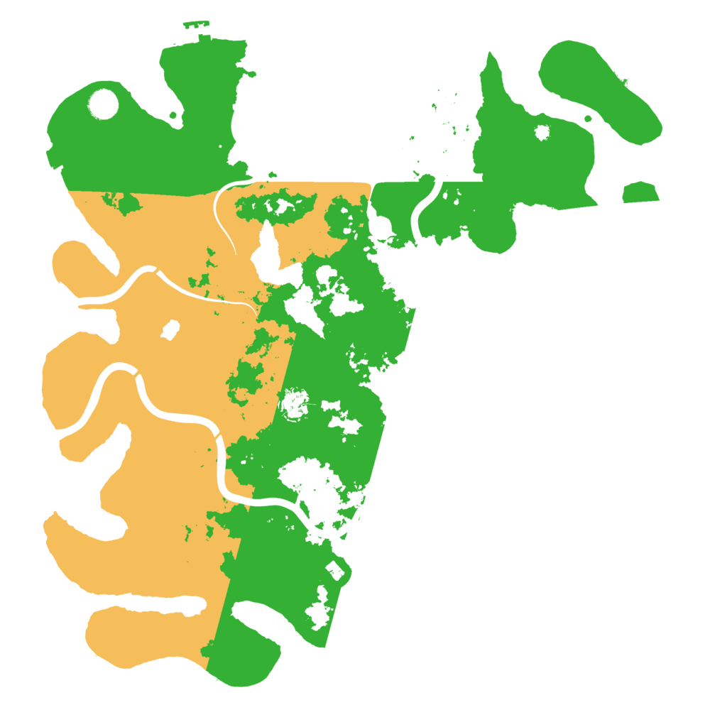 Biome Rust Map: Procedural Map, Size: 4250, Seed: 31908485