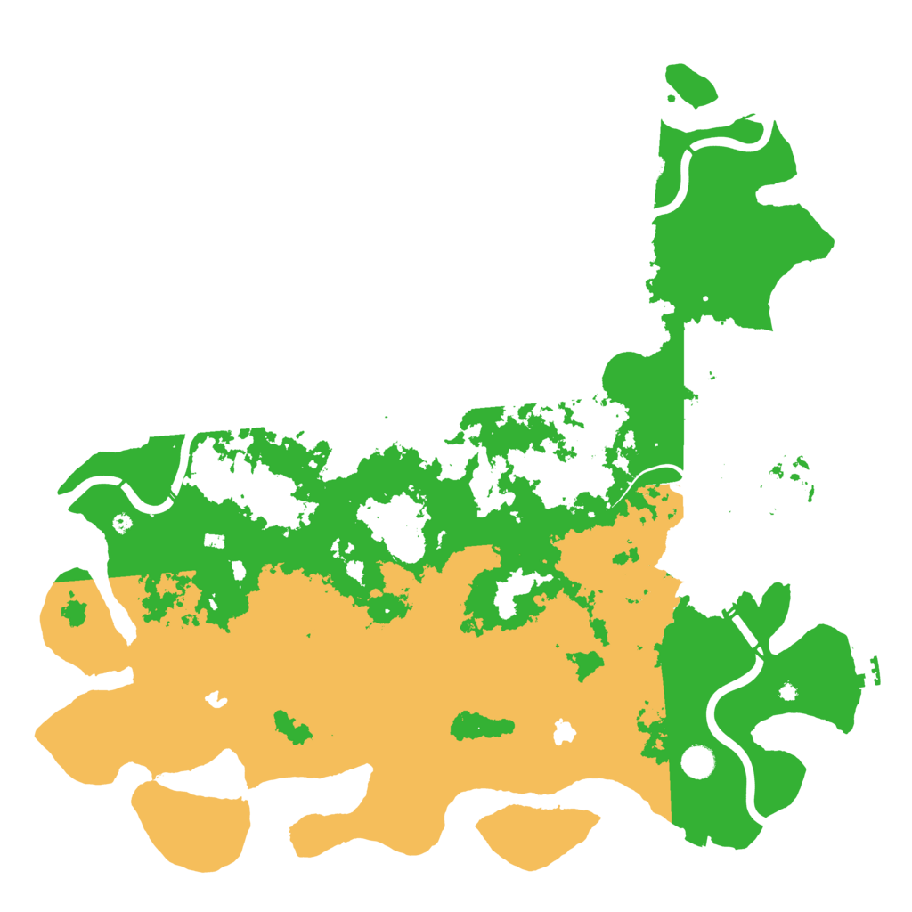 Biome Rust Map: Procedural Map, Size: 4800, Seed: 234262378