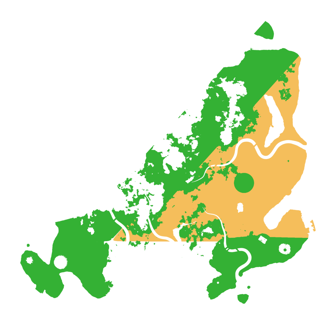 Biome Rust Map: Procedural Map, Size: 4250, Seed: 2129815606