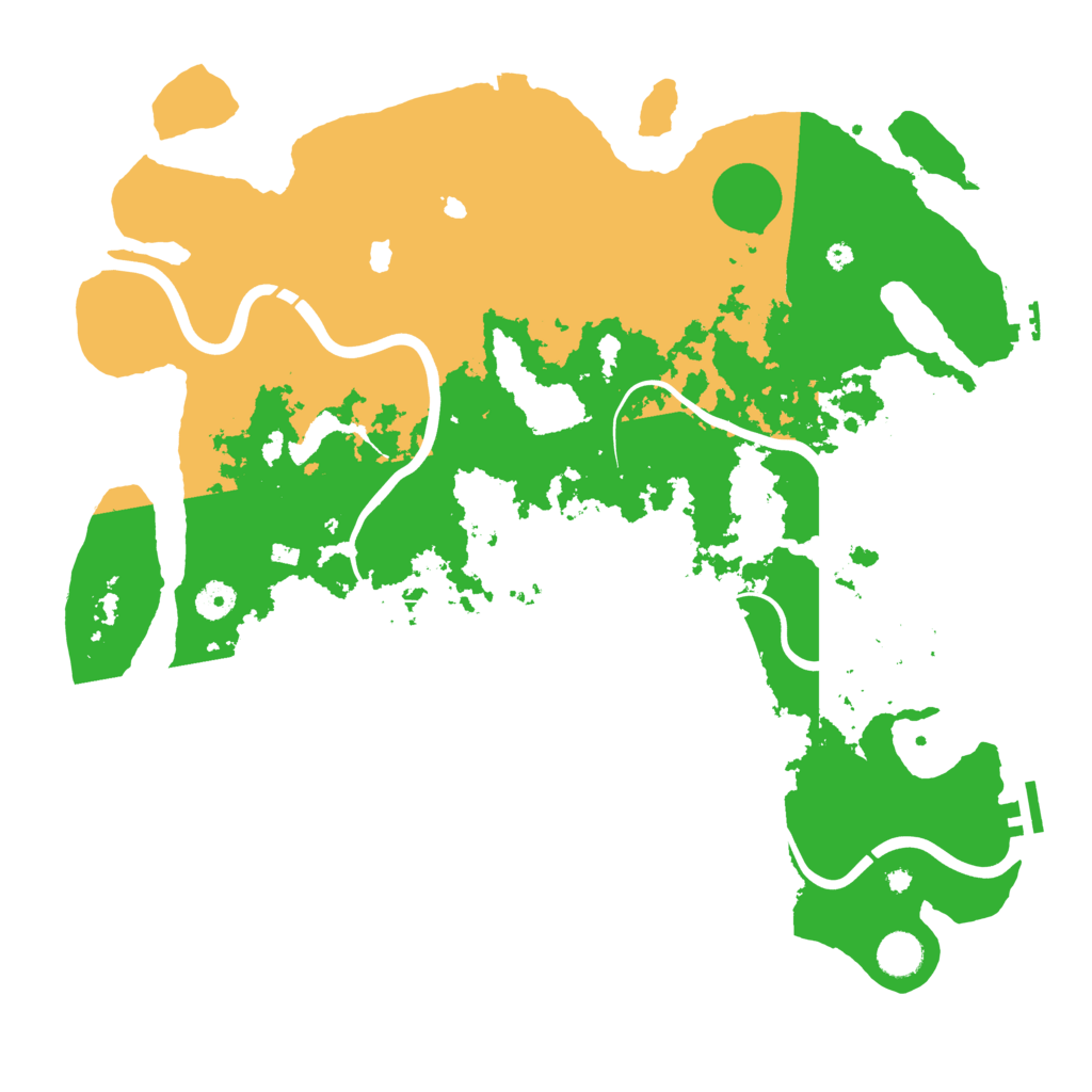 Biome Rust Map: Procedural Map, Size: 4250, Seed: 1978637525