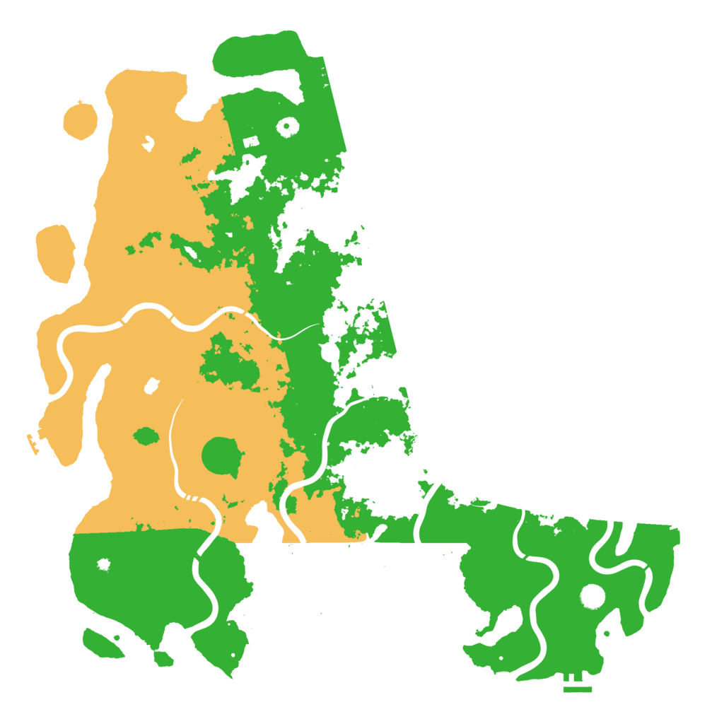 Biome Rust Map: Procedural Map, Size: 5137, Seed: 2980490