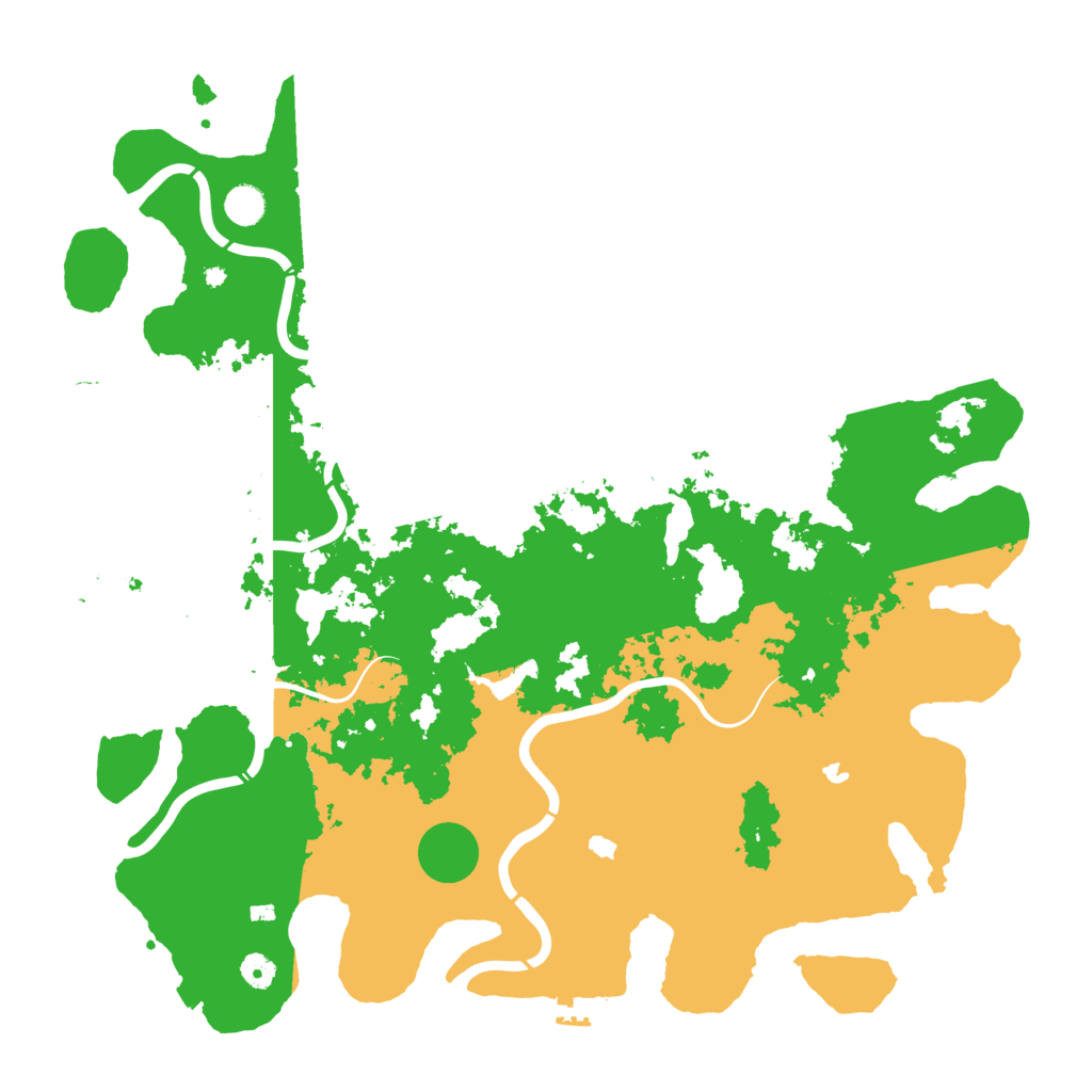 Biome Rust Map: Procedural Map, Size: 4755, Seed: 1