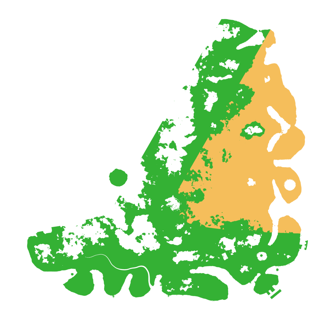 Biome Rust Map: Procedural Map, Size: 5000, Seed: 707185513