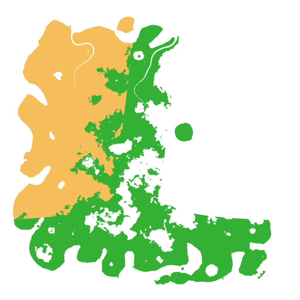 Biome Rust Map: Procedural Map, Size: 4500, Seed: 199817032