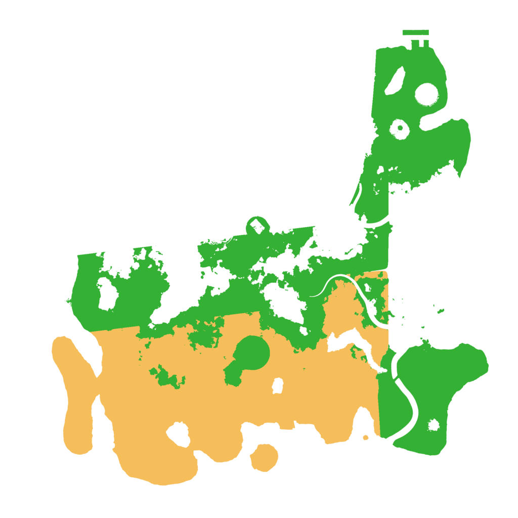 Biome Rust Map: Procedural Map, Size: 4000, Seed: 2048169108