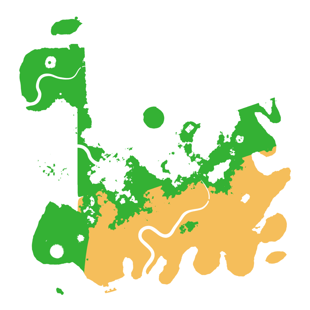 Biome Rust Map: Procedural Map, Size: 4000, Seed: 648634
