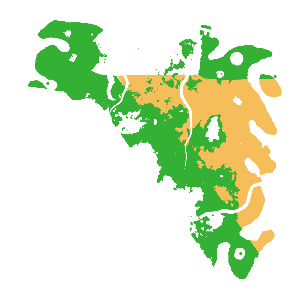 Biome Rust Map: Procedural Map, Size: 4000, Seed: 32789064