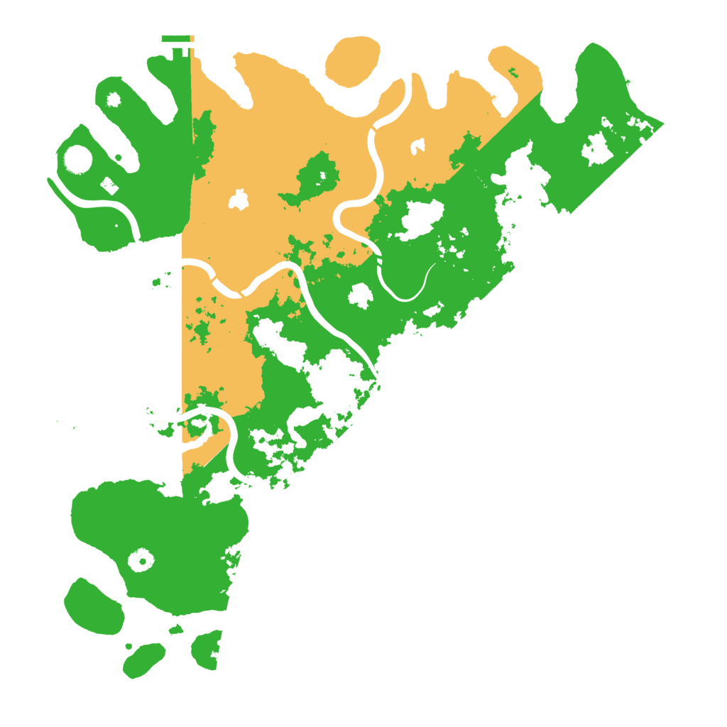 Biome Rust Map: Procedural Map, Size: 4500, Seed: 1658617129
