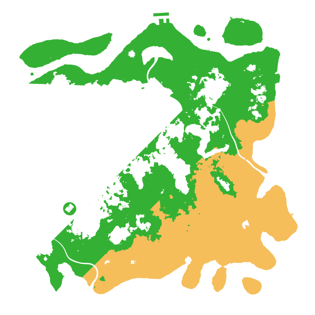 Biome Rust Map: Procedural Map, Size: 4076, Seed: 974080807