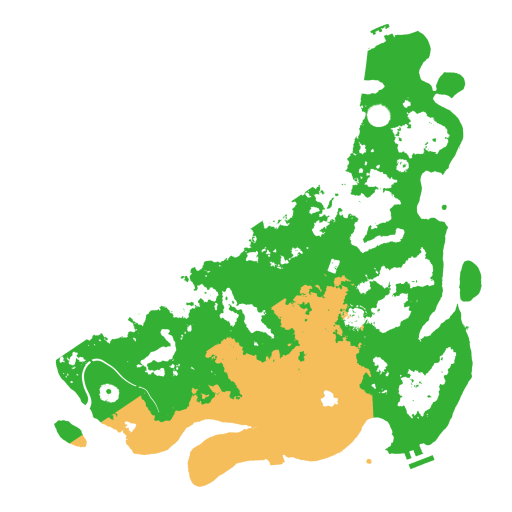 Biome Rust Map: Procedural Map, Size: 4000, Seed: 704172717
