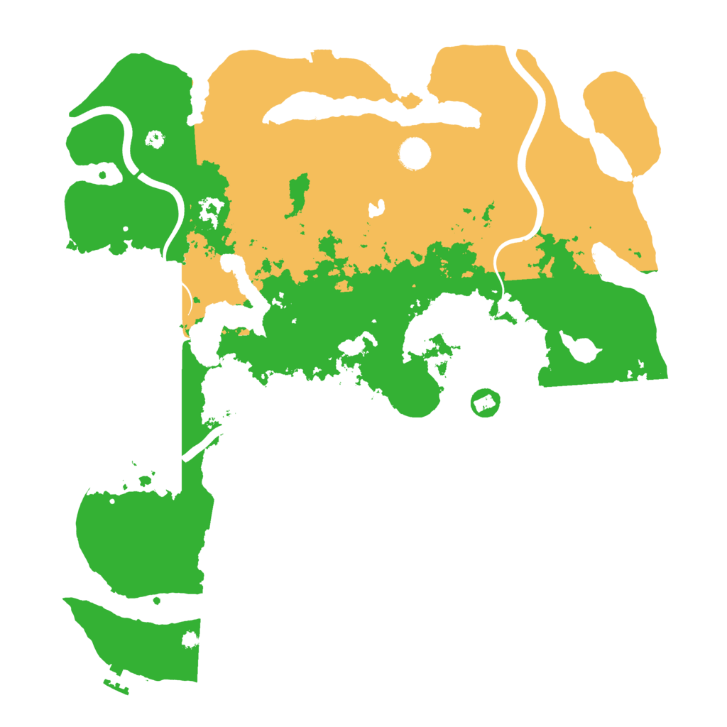 Biome Rust Map: Procedural Map, Size: 4000, Seed: 353608806