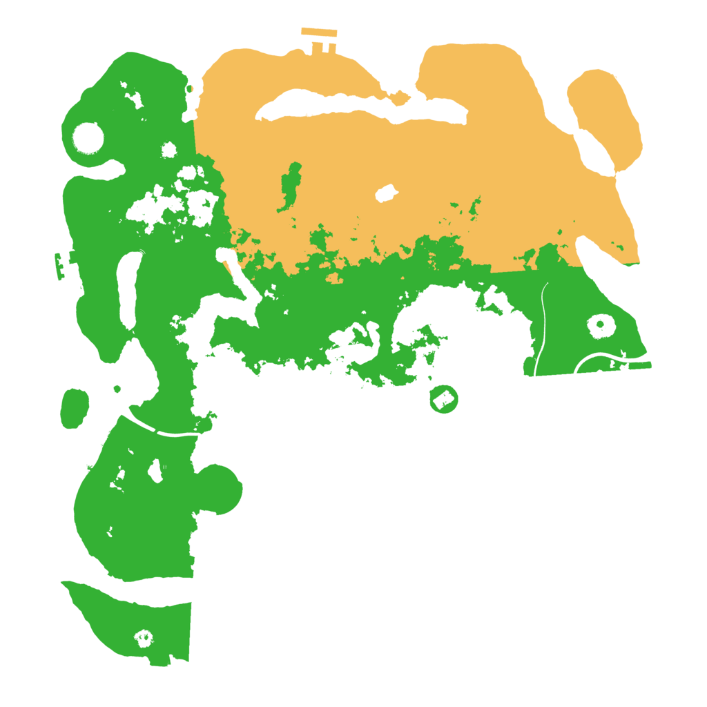 Biome Rust Map: Procedural Map, Size: 4000, Seed: 353608806