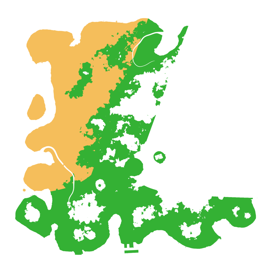 Biome Rust Map: Procedural Map, Size: 3900, Seed: 1423371154