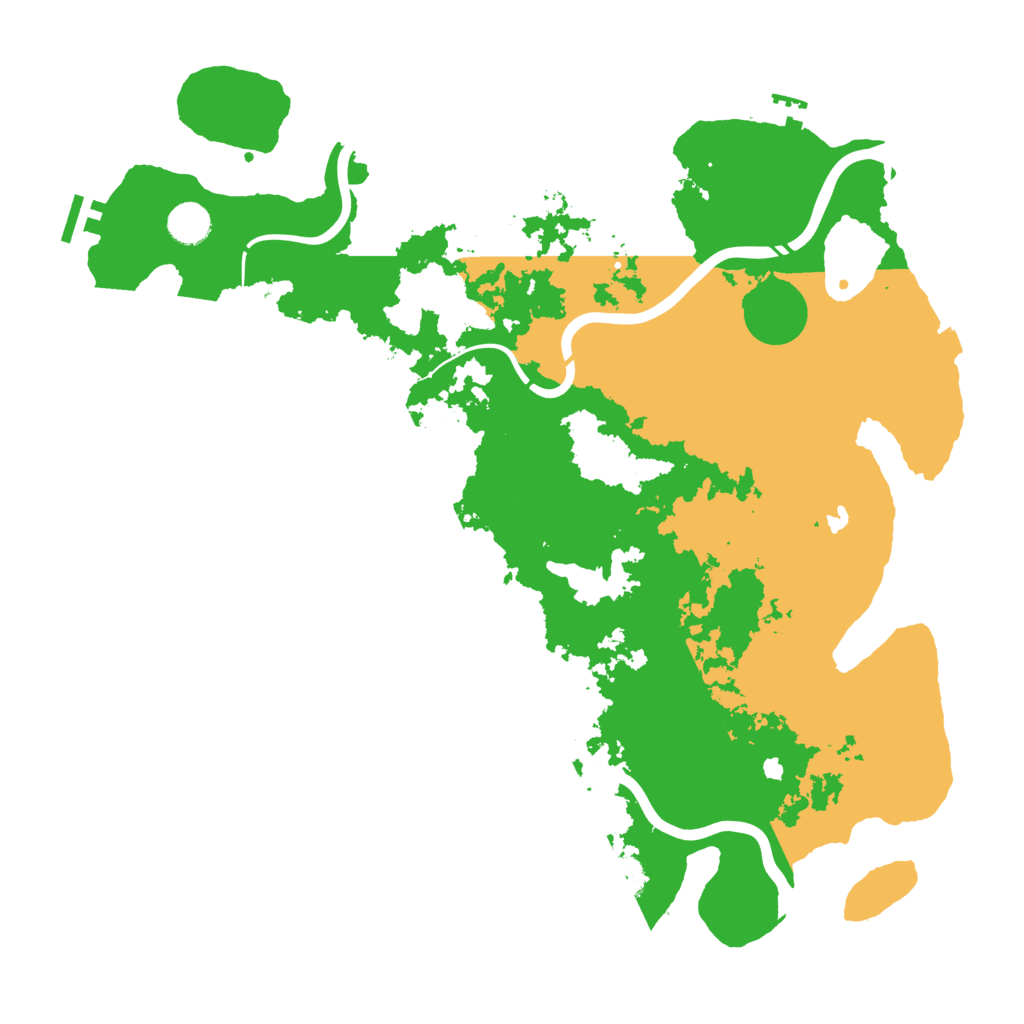 Biome Rust Map: Procedural Map, Size: 4250, Seed: 1464044581