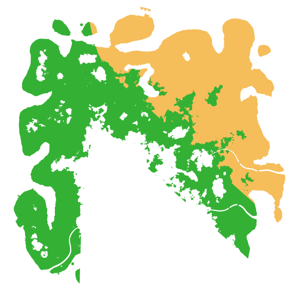 Biome Rust Map: Procedural Map, Size: 4250, Seed: 2117728559