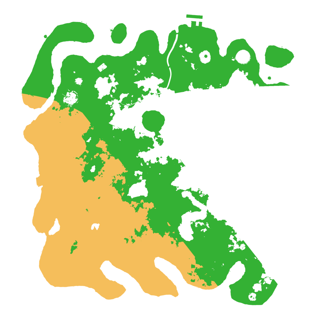 Biome Rust Map: Procedural Map, Size: 4000, Seed: 202503