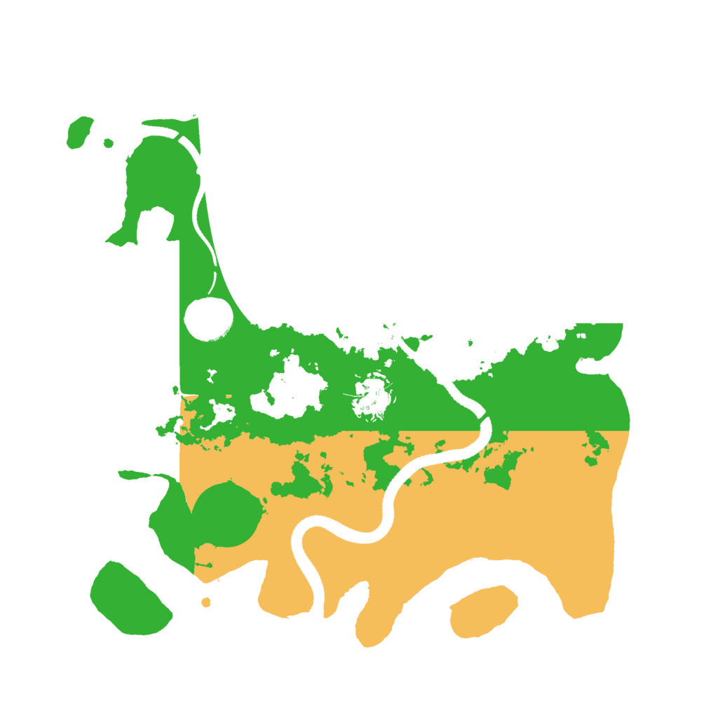 Biome Rust Map: Procedural Map, Size: 3000, Seed: 1566800614