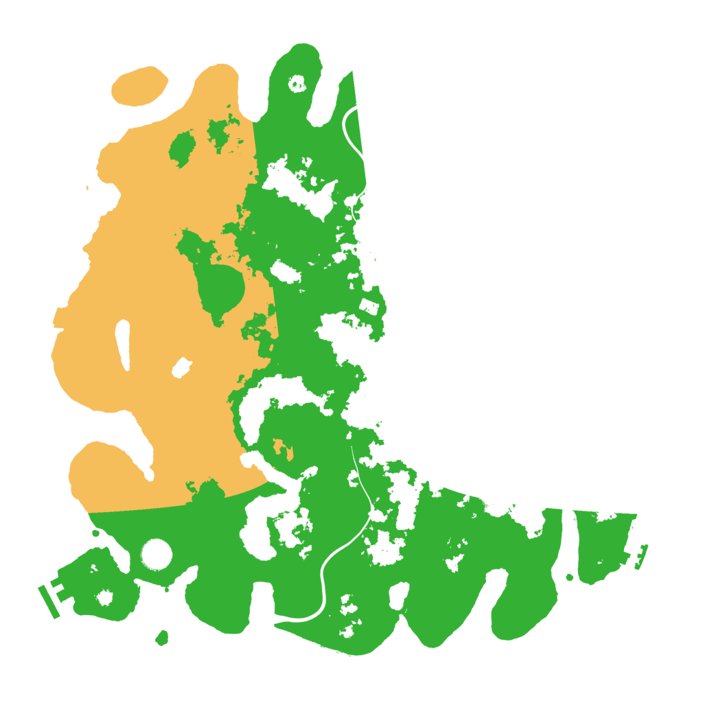 Biome Rust Map: Procedural Map, Size: 4000, Seed: 806289185