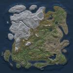 Thumbnail Rust Map: Procedural Map, Size: 4250, Seed: 82393083, 17 Monuments