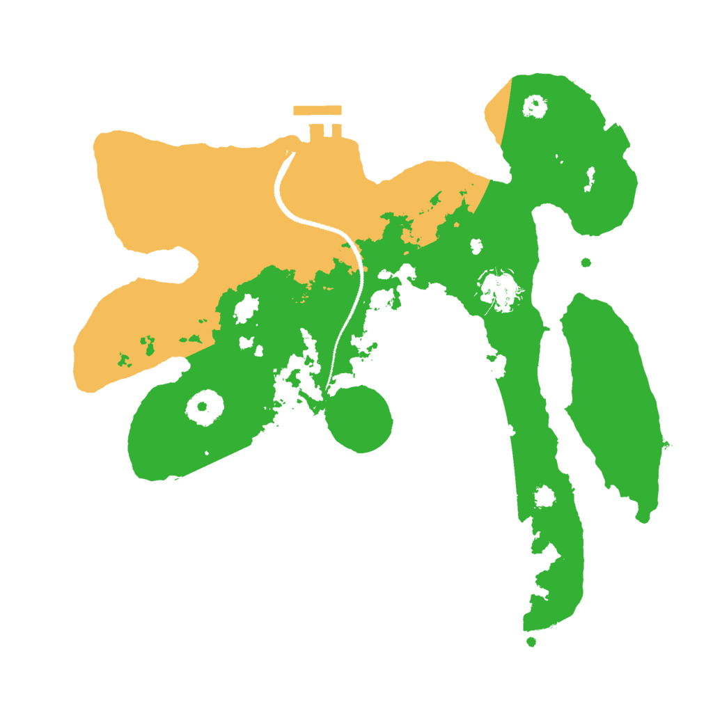 Biome Rust Map: Procedural Map, Size: 3000, Seed: 856782512