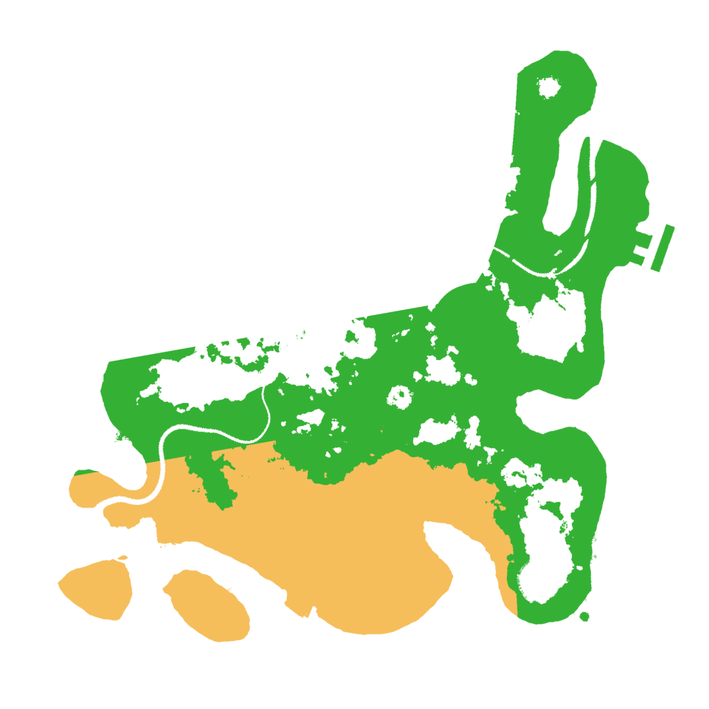 Biome Rust Map: Procedural Map, Size: 3000, Seed: 1275819765