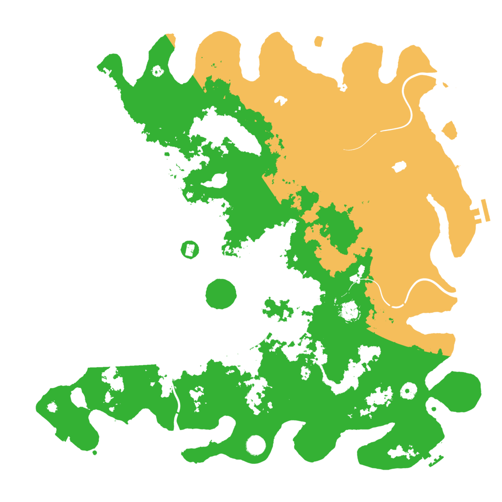 Biome Rust Map: Procedural Map, Size: 4500, Seed: 1473485103