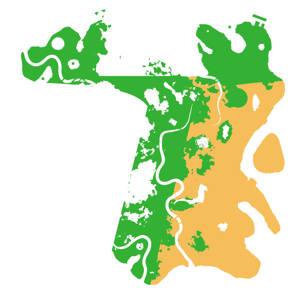 Biome Rust Map: Procedural Map, Size: 4250, Seed: 12436851