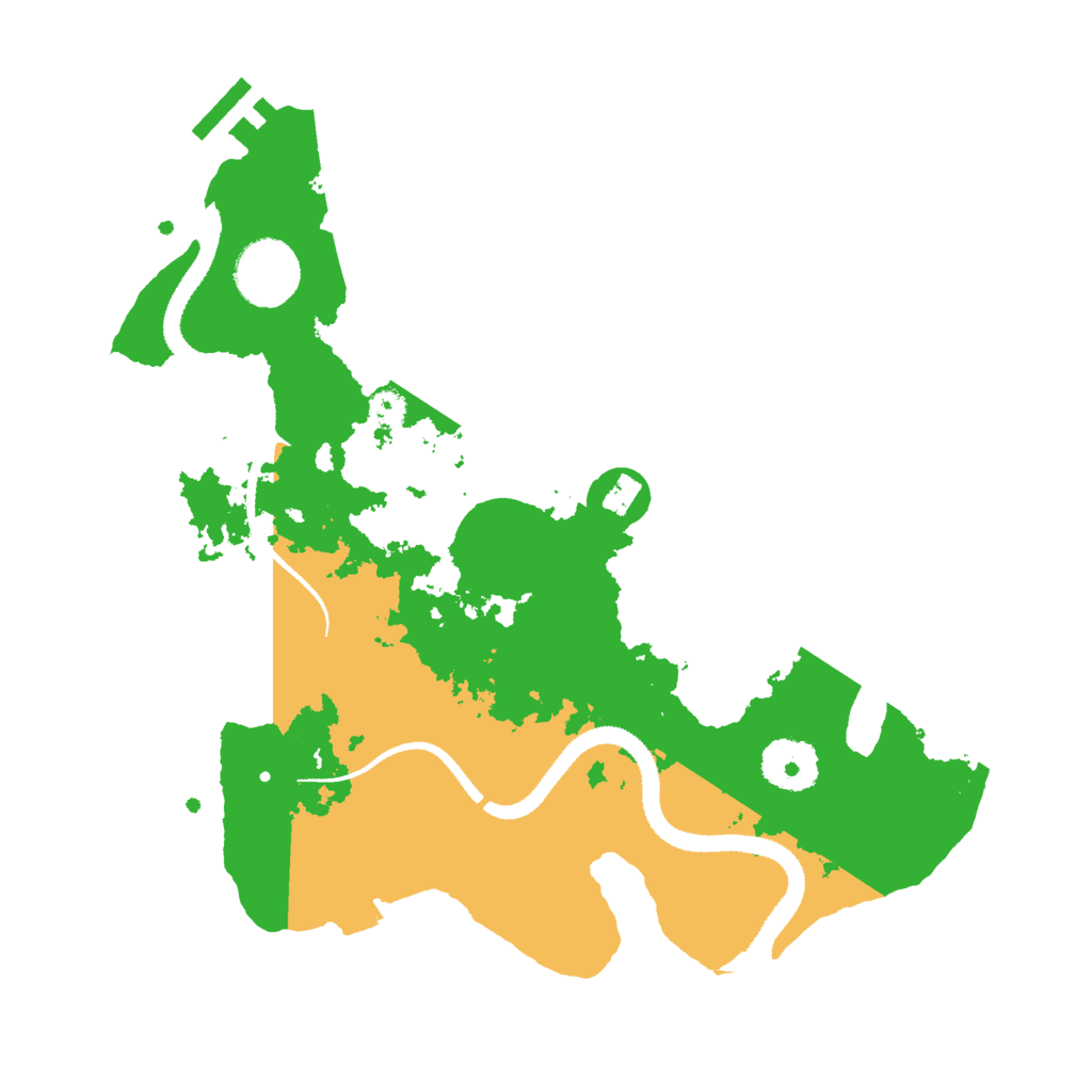 Biome Rust Map: Procedural Map, Size: 3000, Seed: 938423839