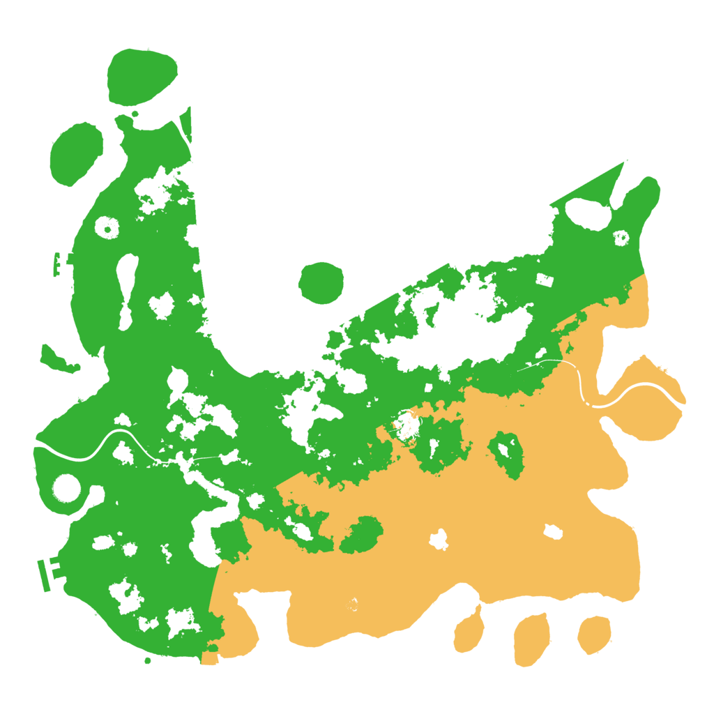 Biome Rust Map: Procedural Map, Size: 4500, Seed: 1911728320