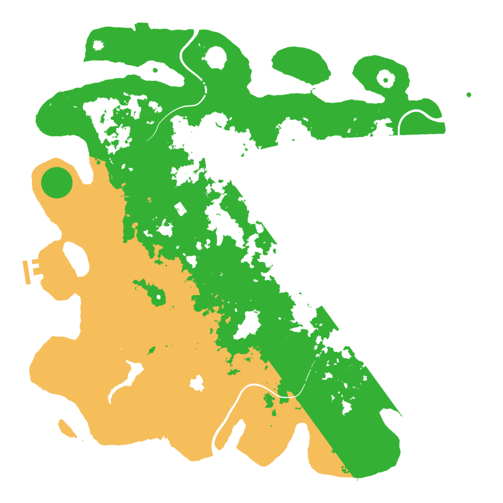 Biome Rust Map: Procedural Map, Size: 4250, Seed: 1724987236