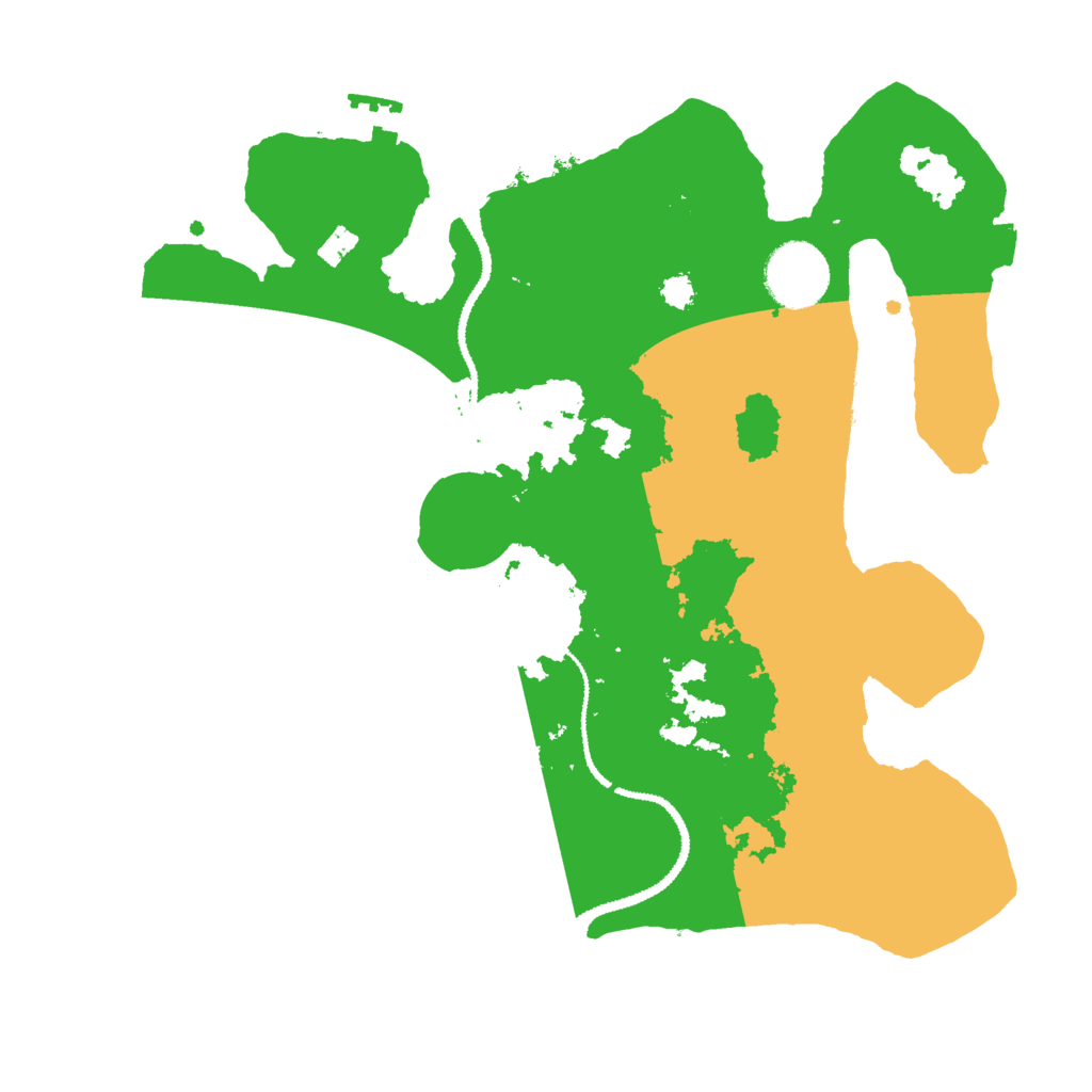Biome Rust Map: Procedural Map, Size: 3000, Seed: 431973874