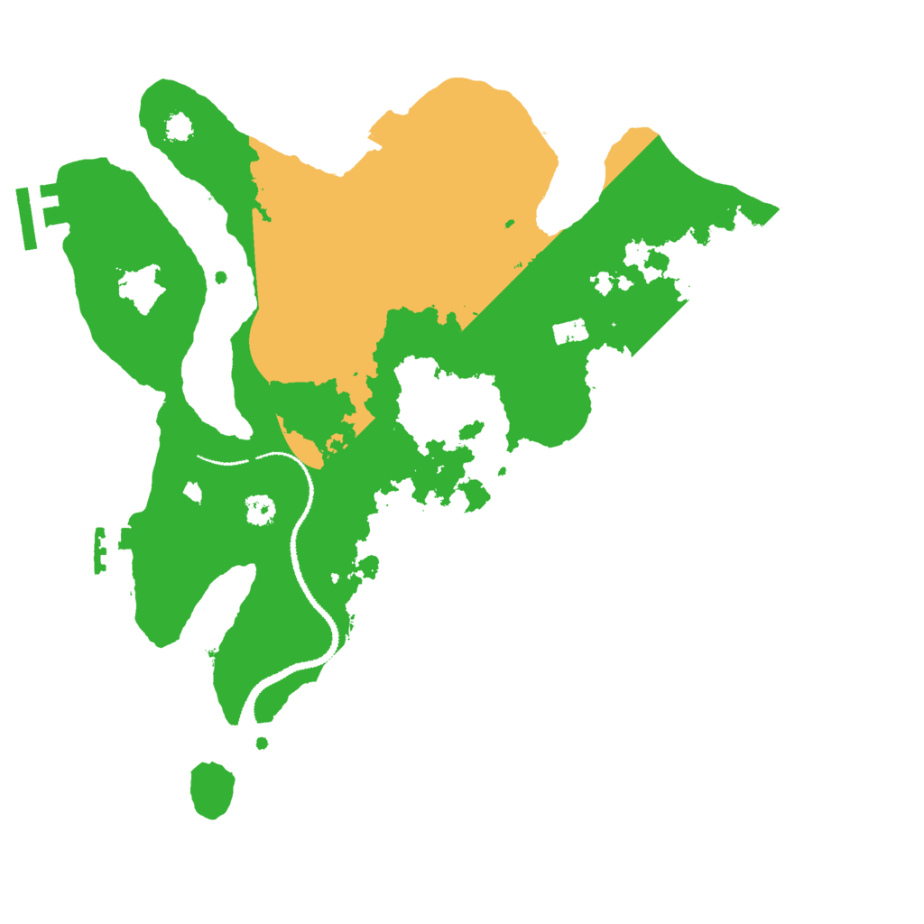 Biome Rust Map: Procedural Map, Size: 3000, Seed: 1949221309