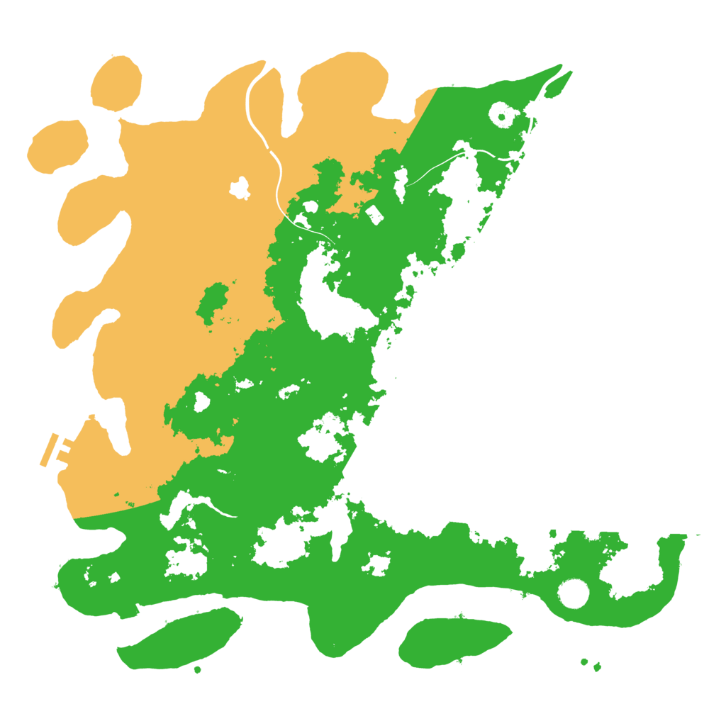 Biome Rust Map: Procedural Map, Size: 4250, Seed: 1123277197