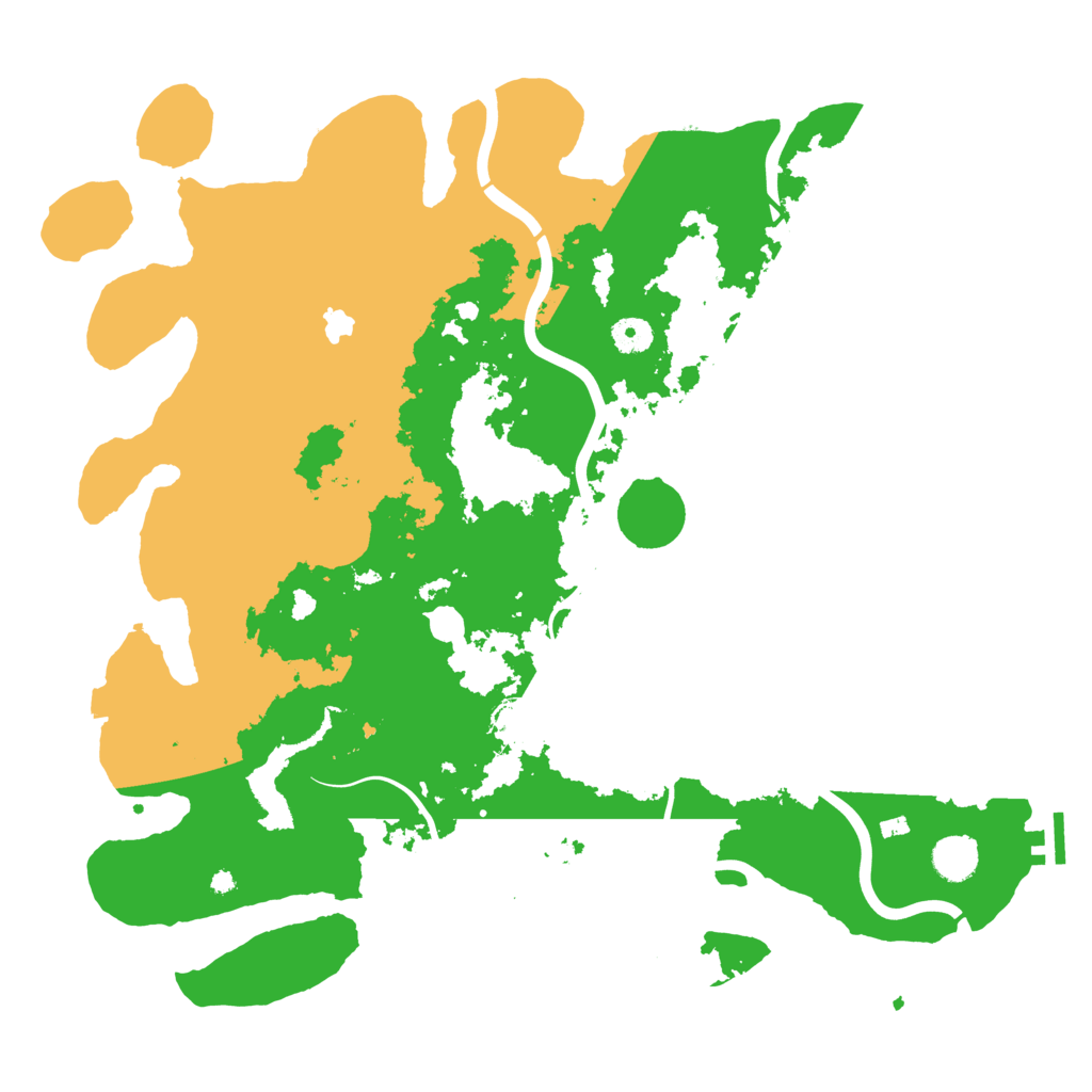 Biome Rust Map: Procedural Map, Size: 4250, Seed: 1123277197