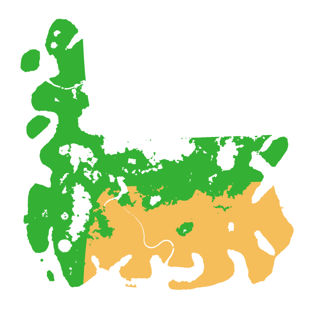 Biome Rust Map: Procedural Map, Size: 4250, Seed: 546399798