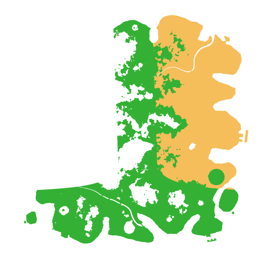 Biome Rust Map: Procedural Map, Size: 4250, Seed: 266613578