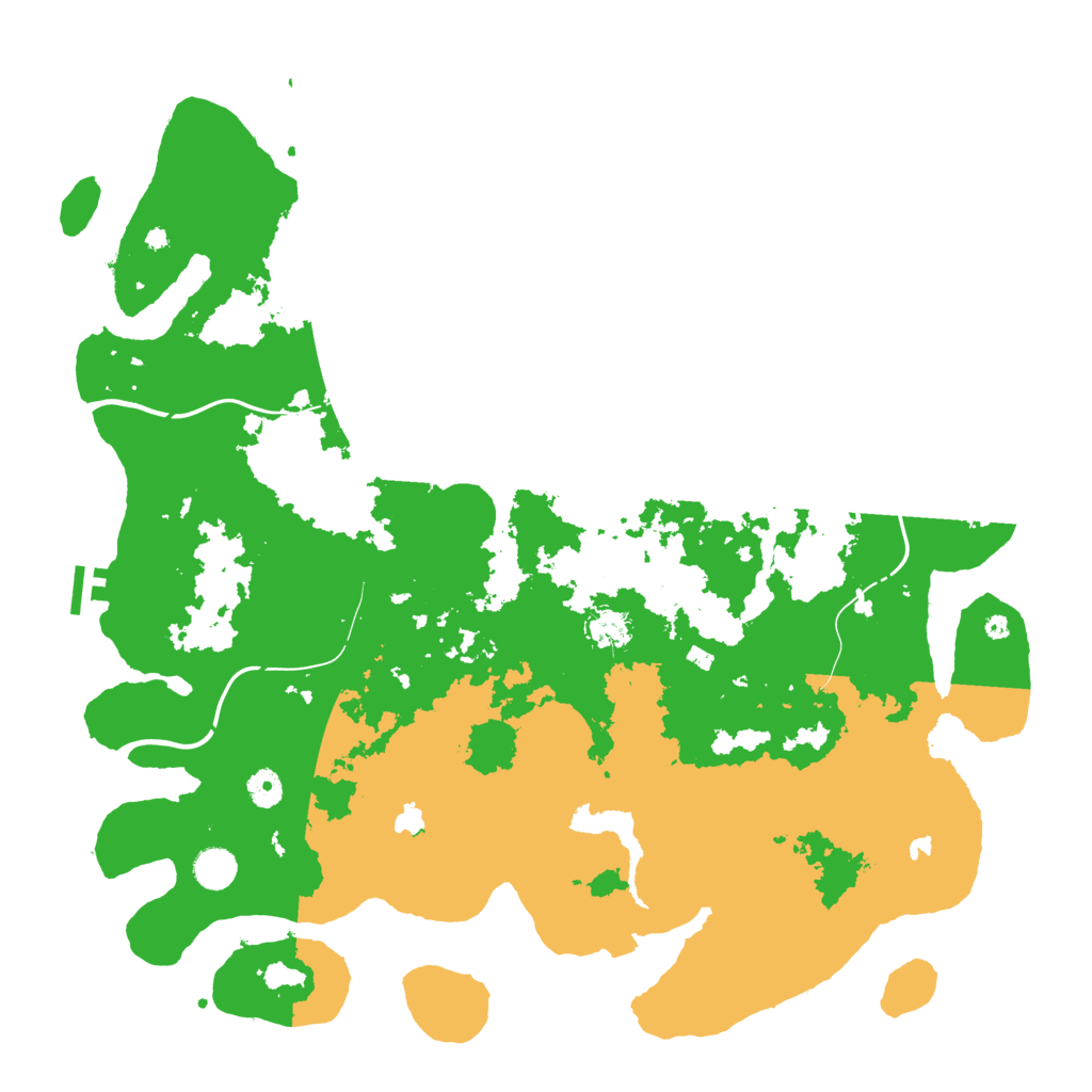 Biome Rust Map: Procedural Map, Size: 4500, Seed: 1475089709