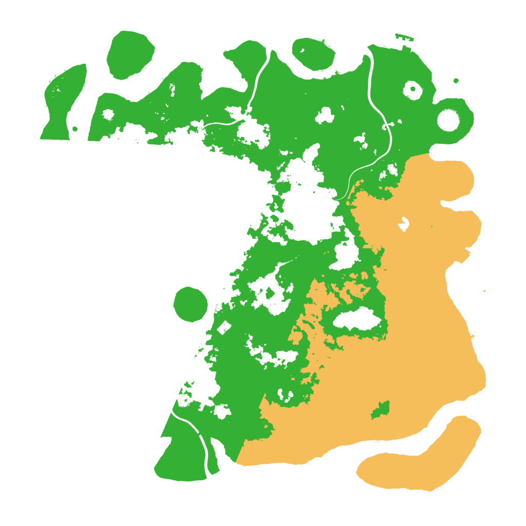 Biome Rust Map: Procedural Map, Size: 4200, Seed: 356354901
