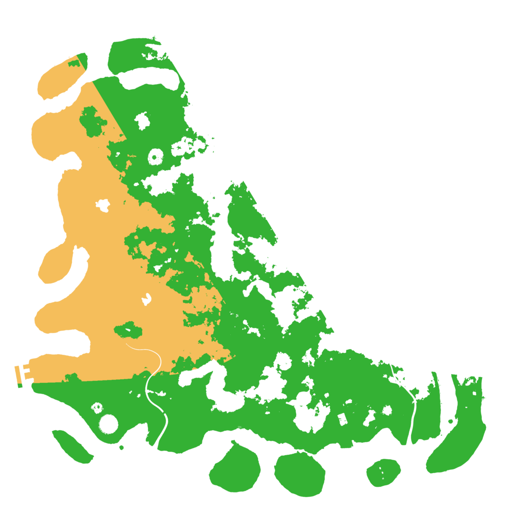 Biome Rust Map: Procedural Map, Size: 4800, Seed: 228045884