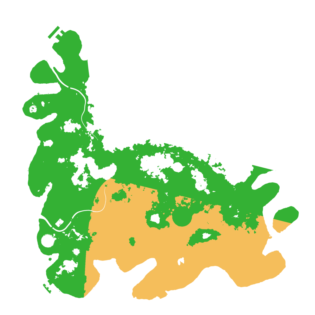 Biome Rust Map: Procedural Map, Size: 4250, Seed: 1623073184