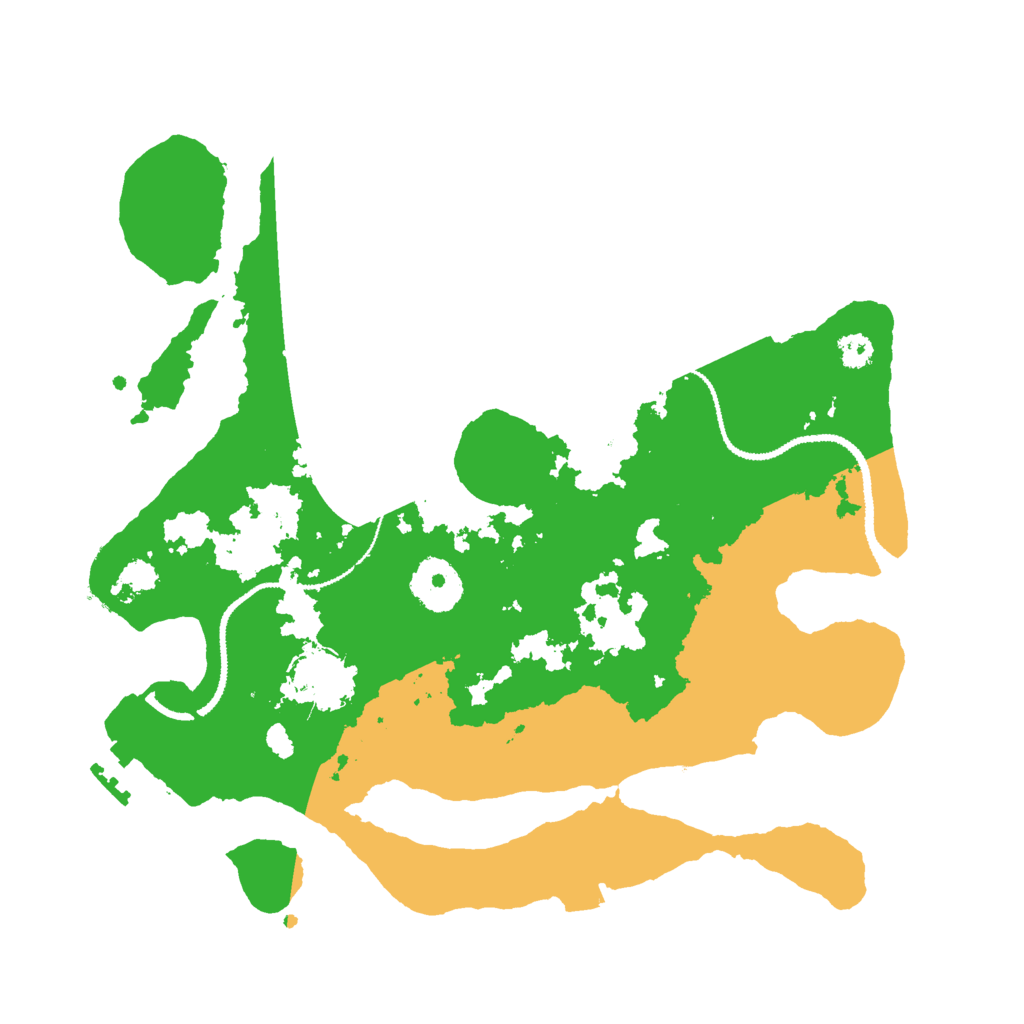 Biome Rust Map: Procedural Map, Size: 3000, Seed: 2790634