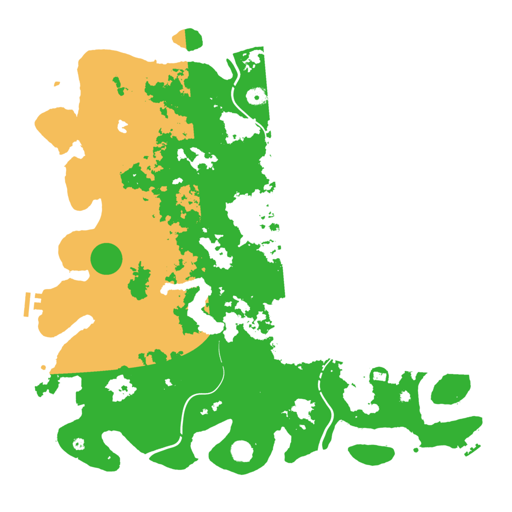 Biome Rust Map: Procedural Map, Size: 4250, Seed: 277