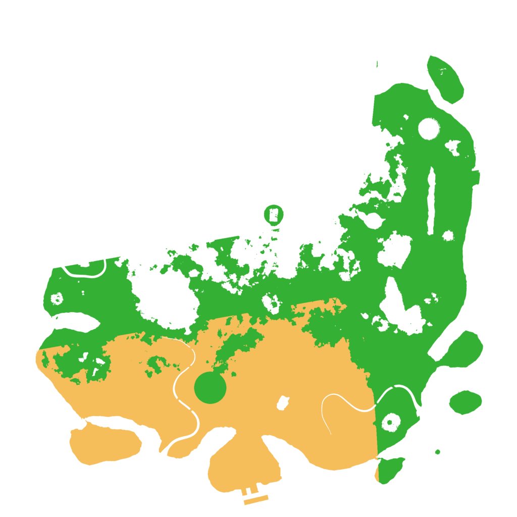 Biome Rust Map: Procedural Map, Size: 4250, Seed: 1634984859
