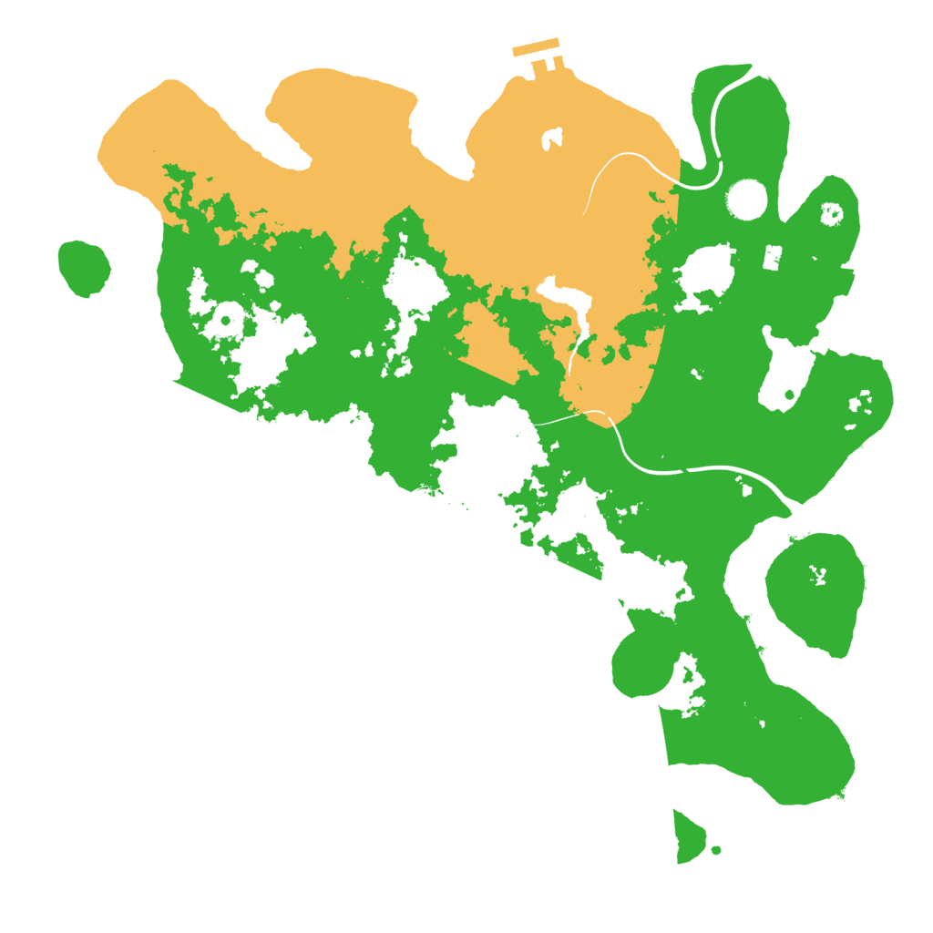 Biome Rust Map: Procedural Map, Size: 4000, Seed: 1661488982