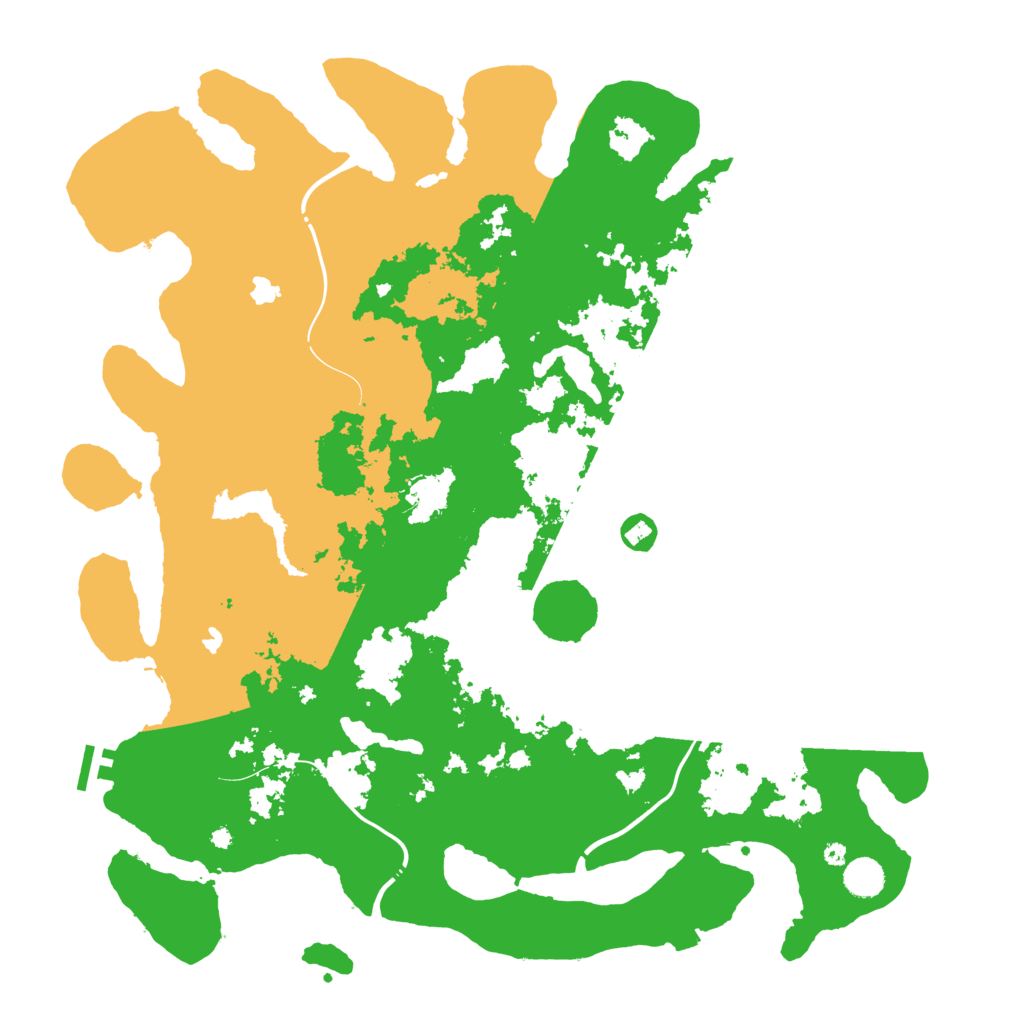 Biome Rust Map: Procedural Map, Size: 4500, Seed: 4529713